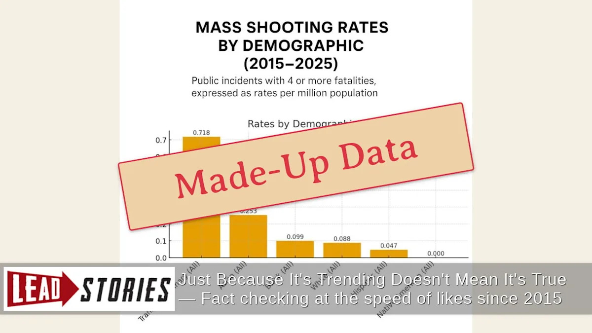 Fact Check: FAKE Viral Chart Misrepresents Data About The Portion of Transgender People Involved In Mass Shootings – Yahoo