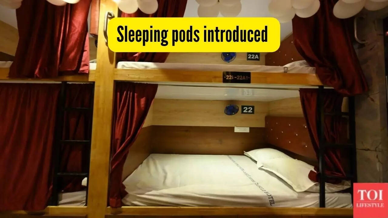 Indian Railways introduces sleeping pods at Guntur Railway Station