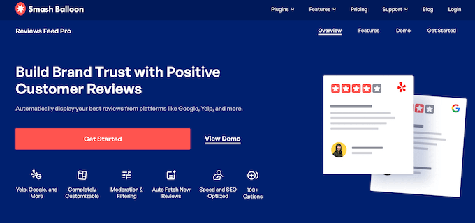 The Smash Balloon Reviews Feed Pro WordPress plugin The Smash Balloon Reviews Feed Pro WordPress plugin