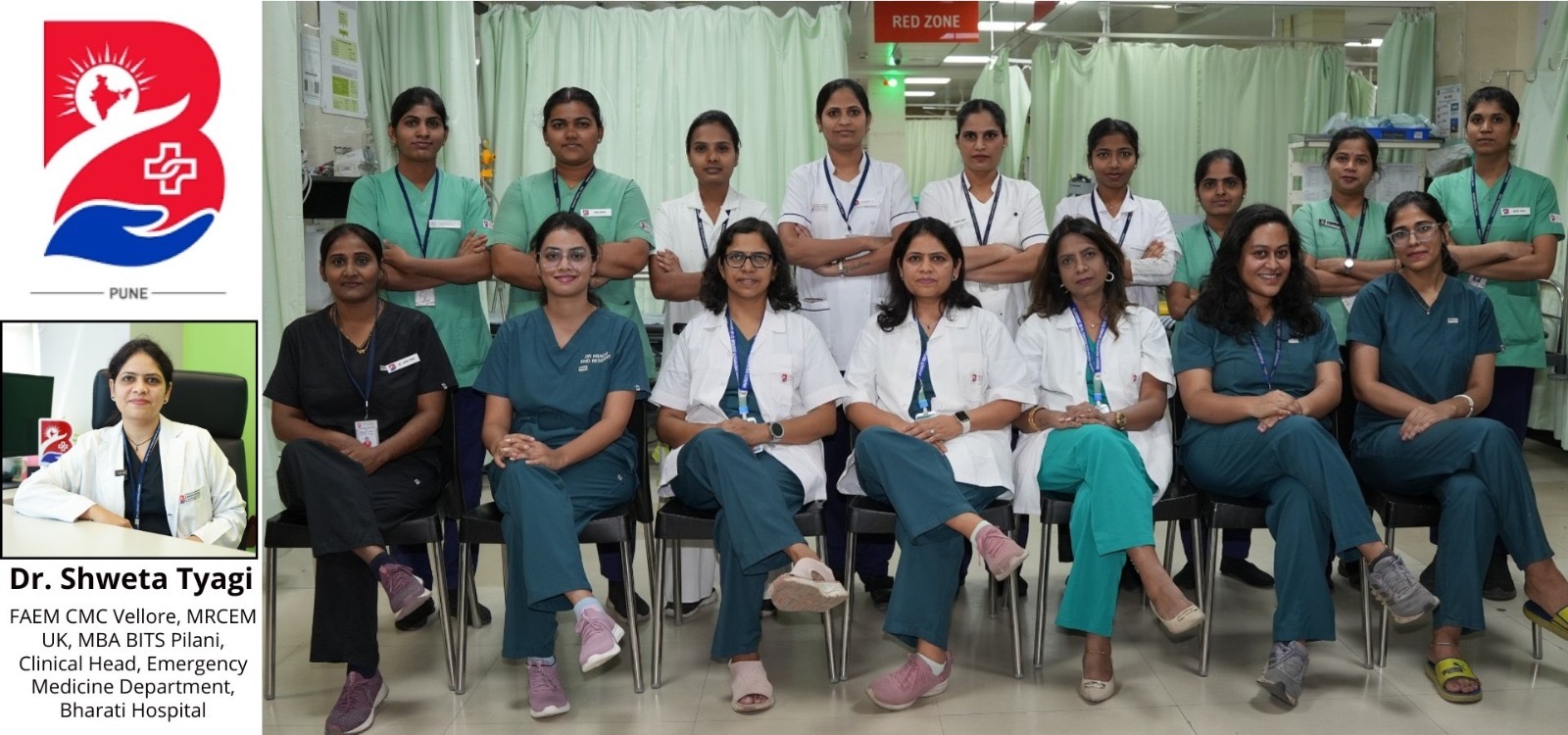 Calm in the Chaos: Women Lead the Way in Emergency Care at Bharati Hospital